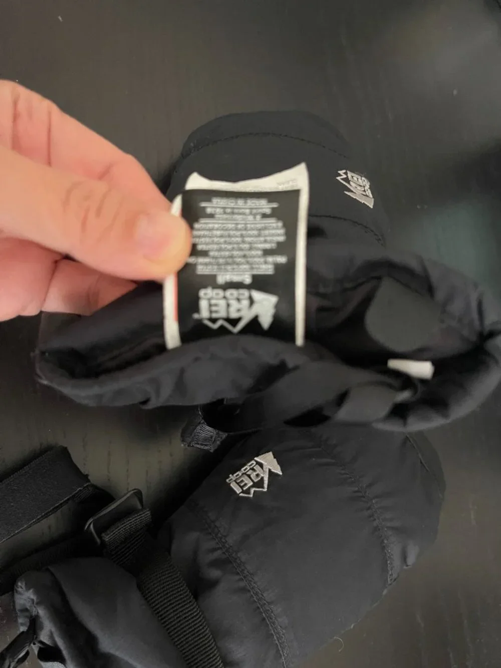 REI Snow Gloves for Kids BLACK Size Small